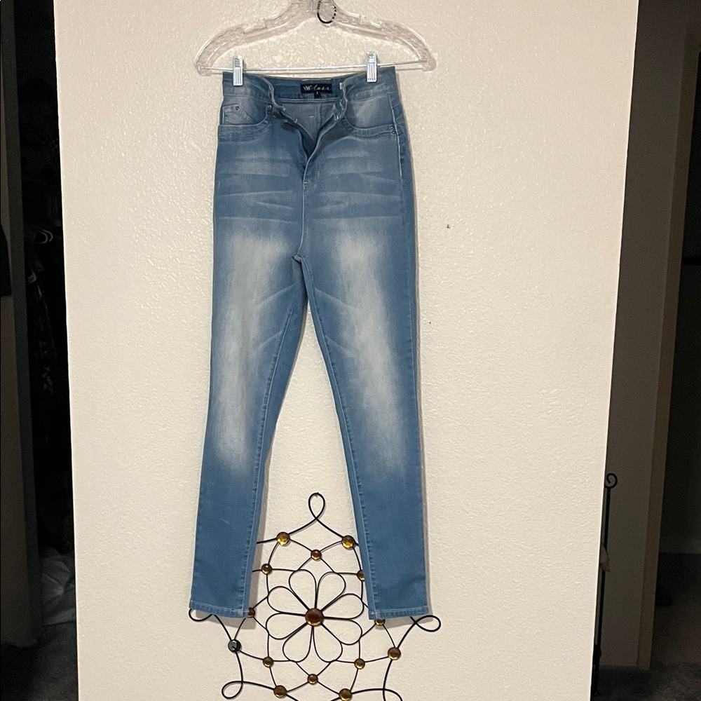 YMI Light Blue Skinny Jeans